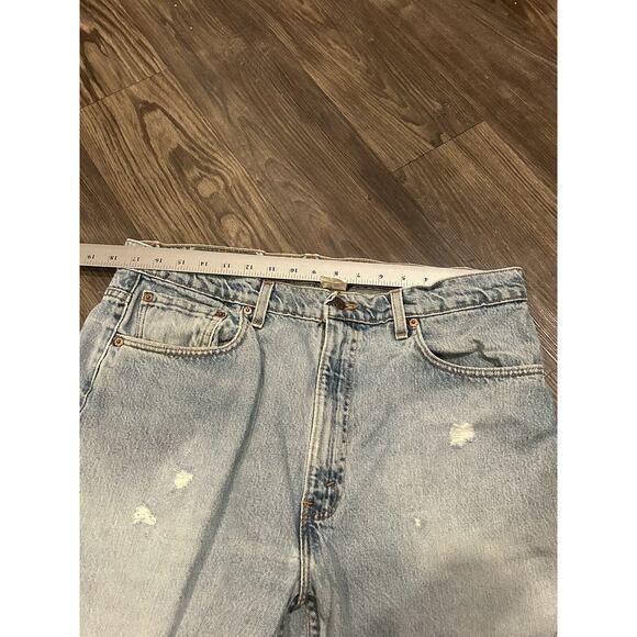 Vintage Levis Jeans Mens 38x30 Blue 505 Light Wash 90s 1999 Regular Straight Leg - Picture 8 of 10